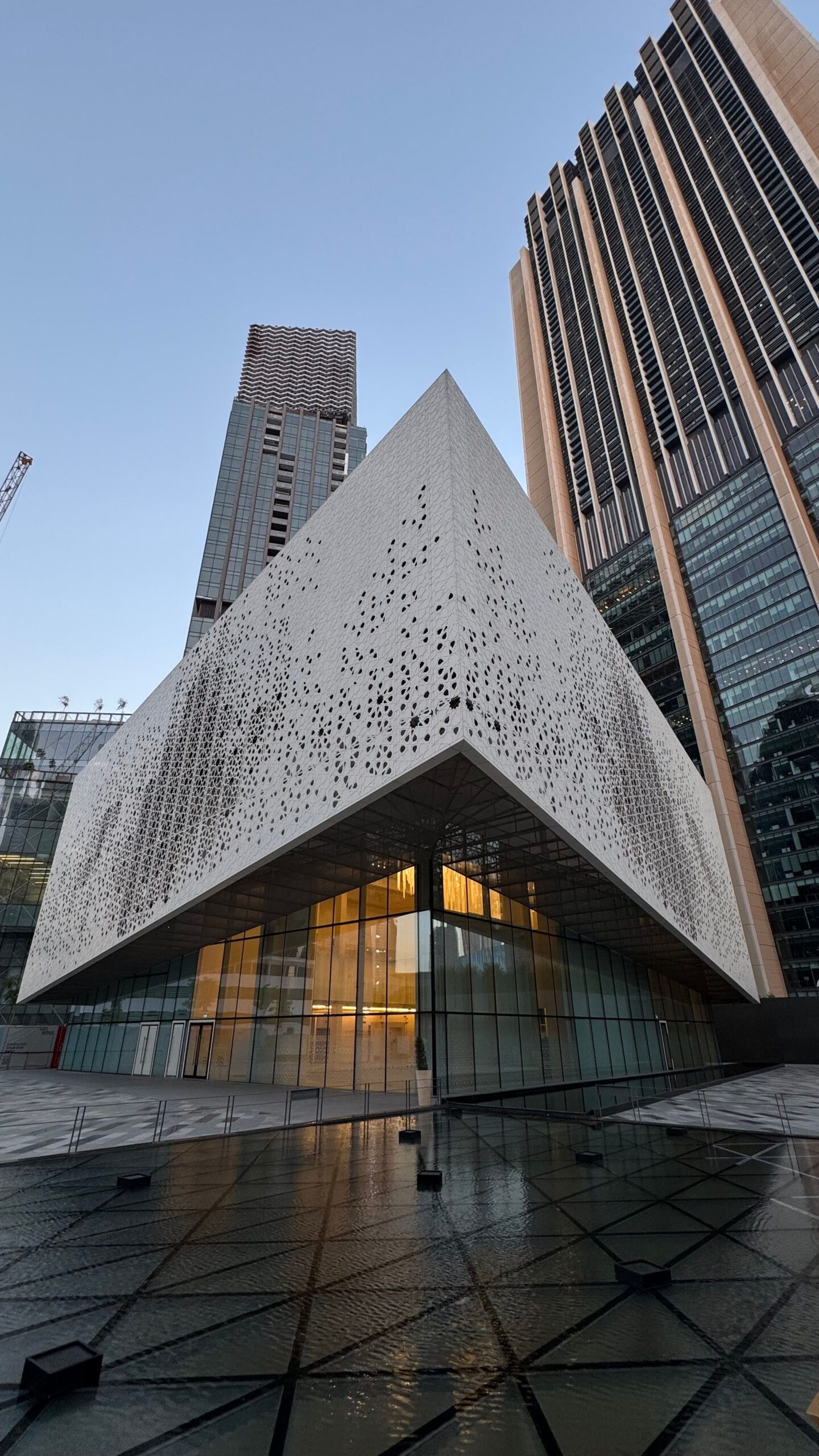 Capture of contemporary buildings in Dubai showcasing architectural innovation.